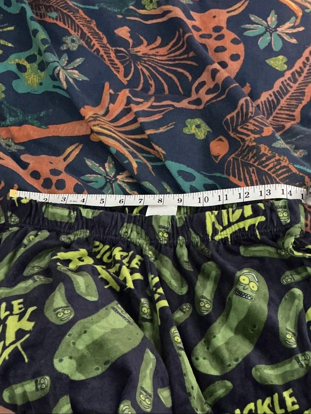 Pickle Rick Fleece Lounge Pants